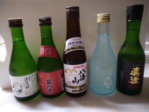 本日の日本酒たち