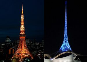 東京タワーとアーツ・センター